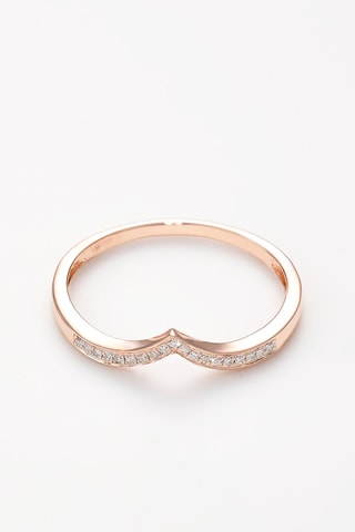 Anillo Katerina - Oro tricolor y diamantes
