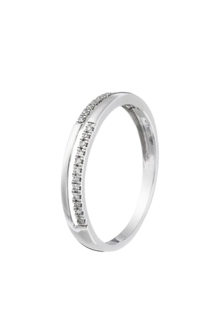 Anillo Reversal - Oro blanco y diamantes