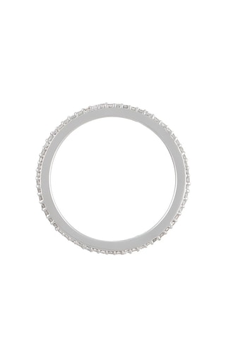 Alianza - Oro blanco y diamantes