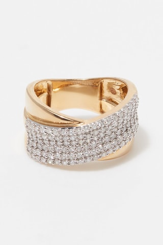 Anillo Dame - 
Oro amarillo y diamantes