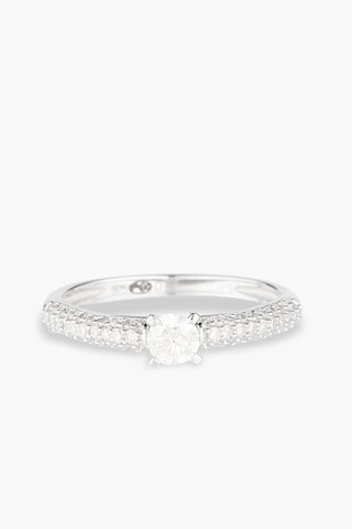 Anillo Diamants Assilah - Oro blanco y diamantes