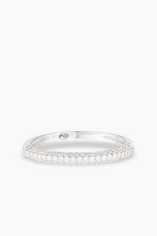 Anillo Diamants Assilah - Oro blanco y diamantes