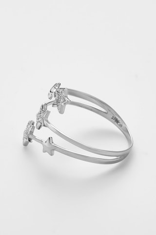 Anillo - Oro blanco y diamantes