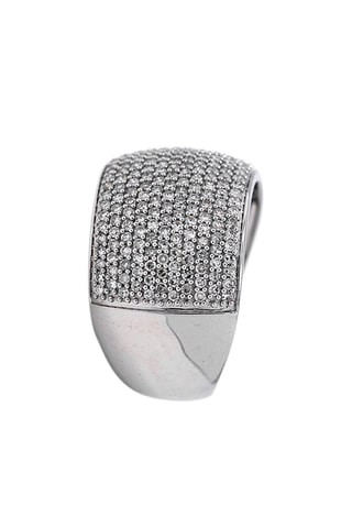 Anillo Nuwa - Oro blanco y diamantes