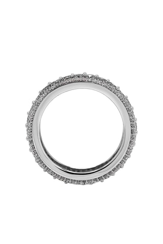 Anillo Maitreya - Oro blanco y diamantes