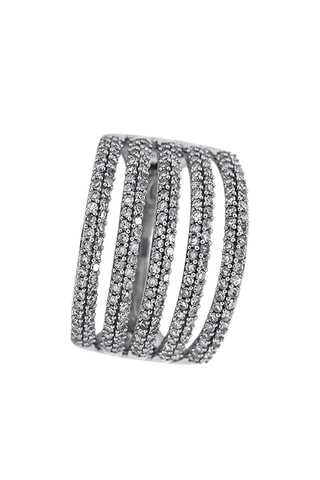 Anillo Tursa - Oro blanco y diamantes