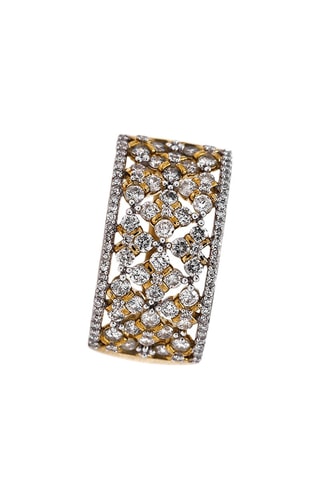 Anillo Angitia - Oro amarillo y diamantes