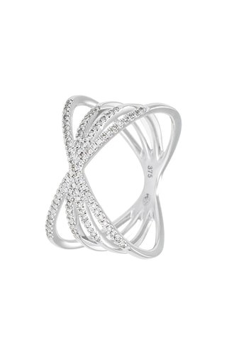 Anillo Axasté - Oro blanco y diamantes