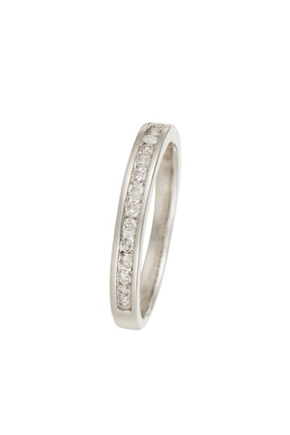 Anillo Captivante - Oro blanco y diamantes