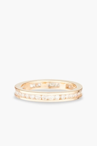 Anillo Tour complet Princière - Oro amarillo y diamantes