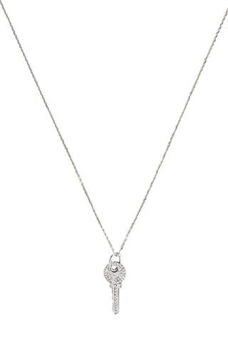 Colgante Cyrène - Oro blanco y diamantes