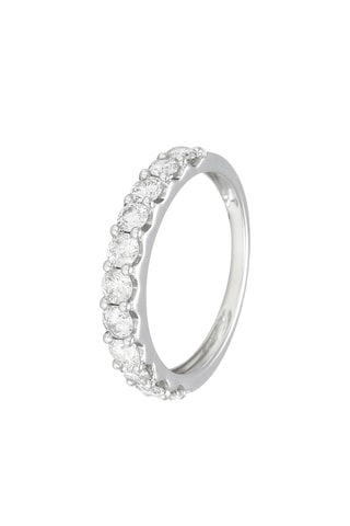 Anillo - Oro blanco y diamantes