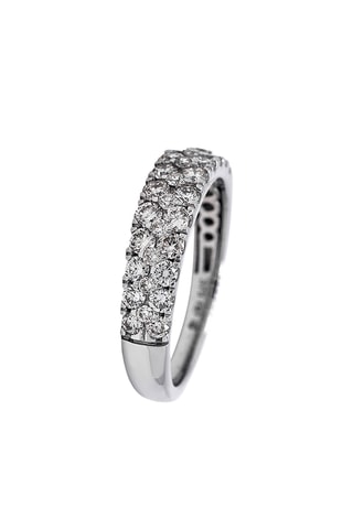 Anillo - Oro blanco y diamantes