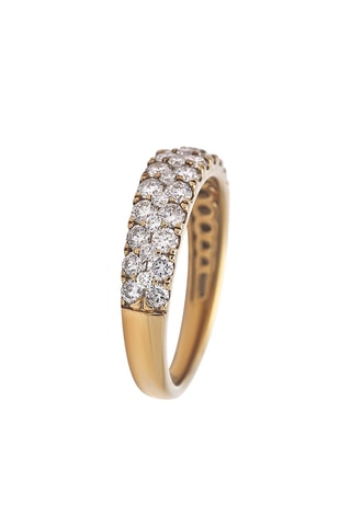 Anillo - Oro amarillo y diamantes