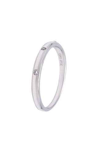 Anillo - Oro blanco y diamantes