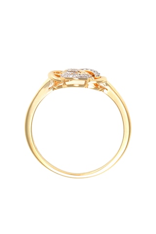 Anillo - Oro amarillo y diamante