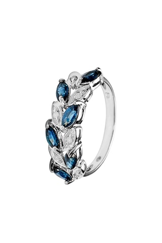 Anillo - Oro blanco y diamantes