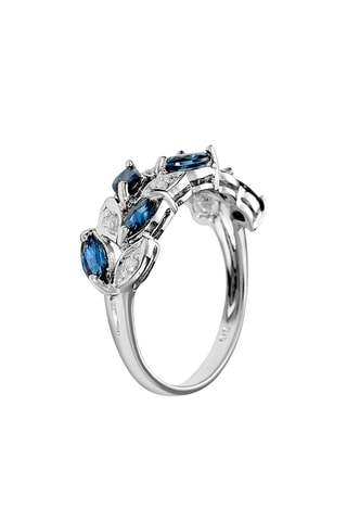 Anillo - Oro blanco y diamantes