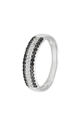 Anillo - Oro blanco y diamantes