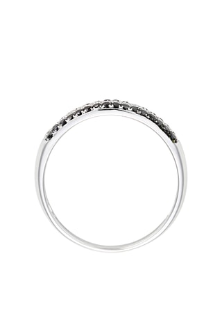 Anillo - Oro blanco y diamantes