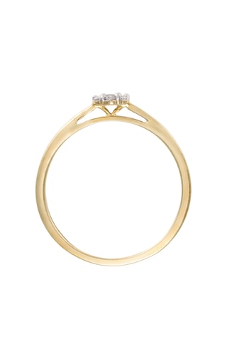 Anillo - Oro amarillo y diamantes