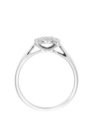 Anillo - Oro blanco y diamantes