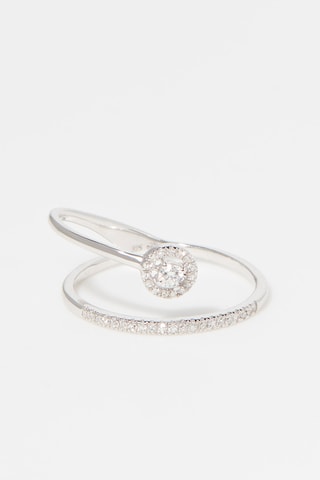 Anillo - Oro blanco y diamantes
