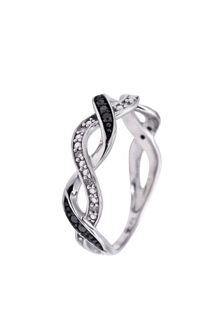 Anillo - Oro blanco y diamantes