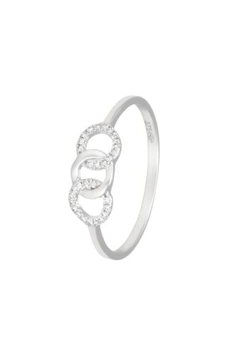 Anillo - Oro blanco y diamantes