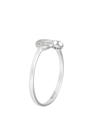Anillo - Oro blanco y diamantes