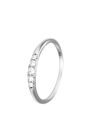 Anillo - Oro blanco y diamantes