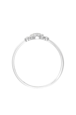 Anillo - Oro blanco y diamantes