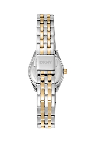 Montre à quartz en acier - Doré et argenté