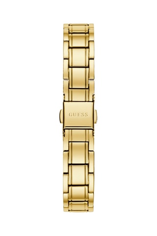 Montre à quartz en acier - Doré