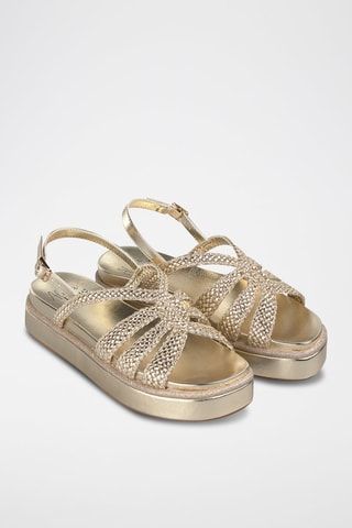Platform Sandalen - Goudkleurig