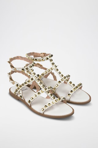 Romeinse Sandalen - Wit