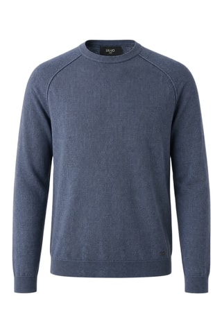 Jersey de lino - Azul