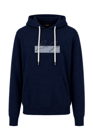Sudadera con capucha - Azul marino