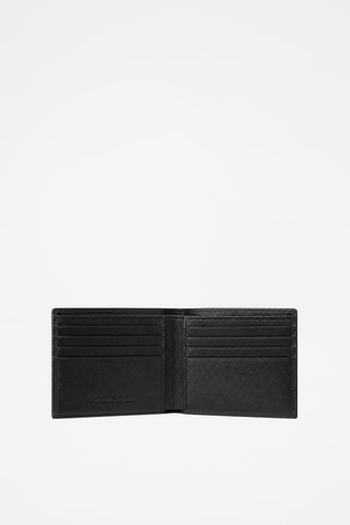 Cartera de piel - Negro