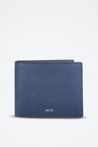 Cartera de piel - Azul