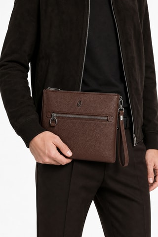 Bolso de mano - Marrón oscuro