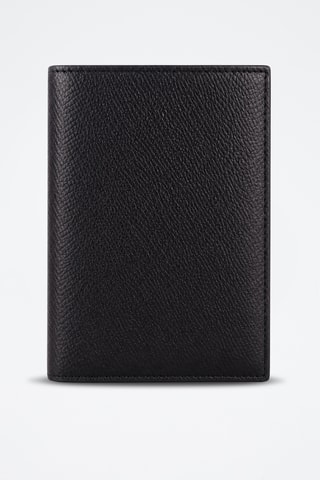 Cartera de piel - Negro