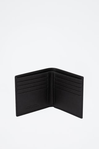 Cartera de piel - Negro