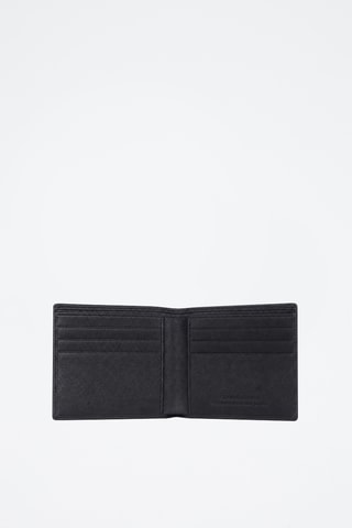 Cartera de piel - Negro