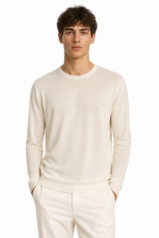 Jersey de lana - Blanco