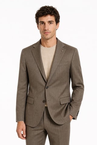 Chaqueta de traje - Marrón
