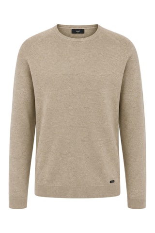 Jersey de lino - Beige