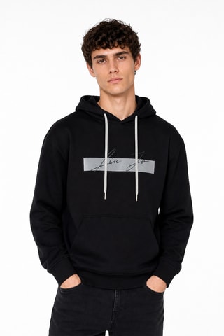Sudadera con capucha - Negro