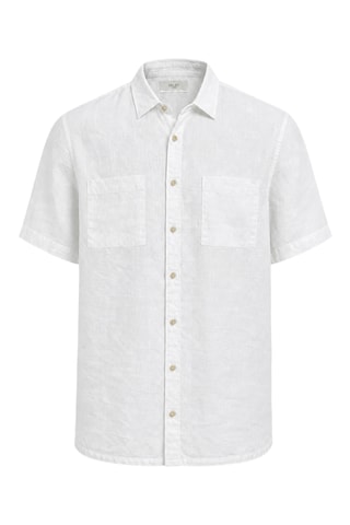 Camisa de lino - Blanco