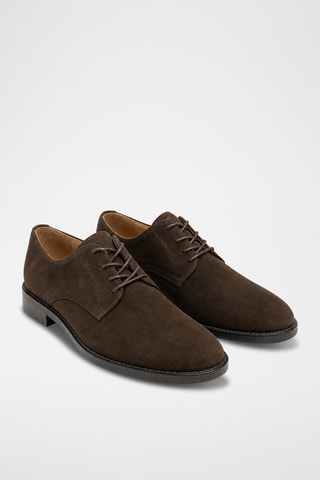 Derbies de piel - Marrón oscuro